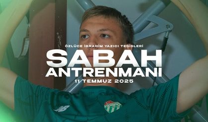 Bursaspor’da yeni sezon hazırlıkları sürüyor
