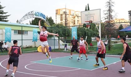 Nilüfer’de 3x3 basketbol heyecanı yaşandı