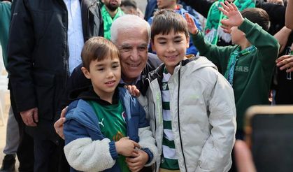 Bursaspor maçı Bursa’da dev ekranlarda izlendi