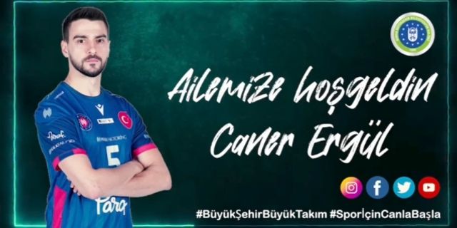 Bursa Büyükşehir Belediyespor Erkek Voleybol Takımı libero Caner Ergül’ü kadrosuna kattı
