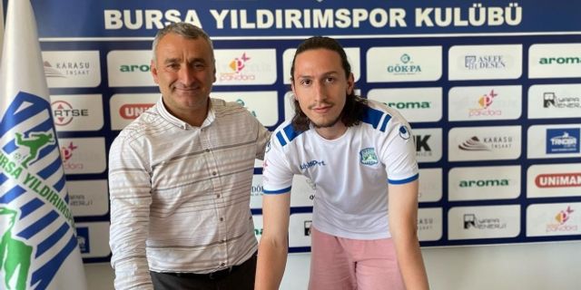 Yıldırımspor'da Fatih Kılıçcı ile 5 yıllık profesyonel imza