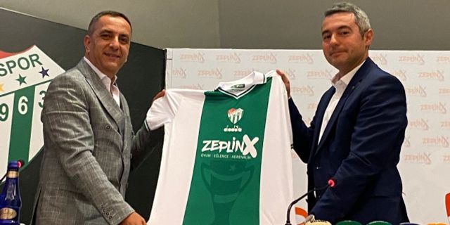 Bursaspor'un göğüs sponsoru ZeplinX