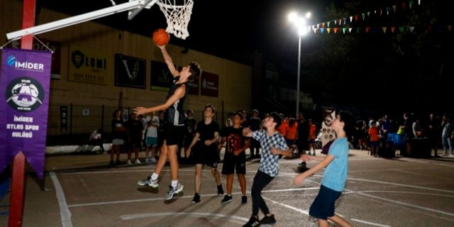 İnegöl'de Sokak Basketbolu heyecanı başladı