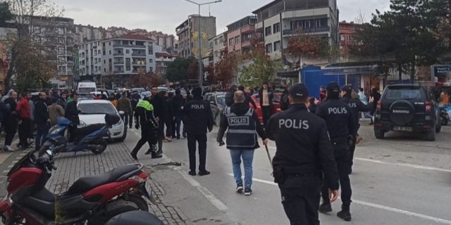 Orhangazi Hürspor - Gülbahçespor maçı sonrası ortalık karıştı