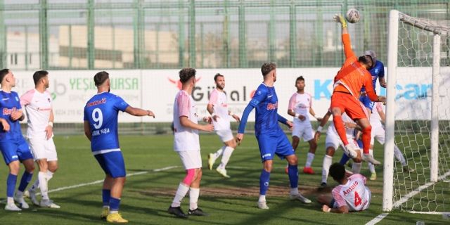 Bursa Yıldırımspor ile Kepez Belediyespor yenişemedi
