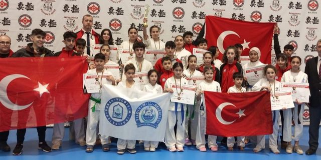 Balkan Kyokushin Karate Şampiyonası’na Yıldırım damgası