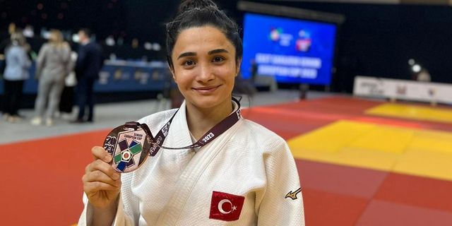 Osmangazili judocu Melisa'dan bronz madalya