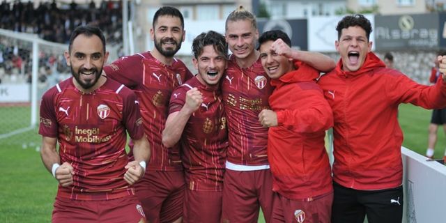 İnegölspor geriden gelip kazandı
