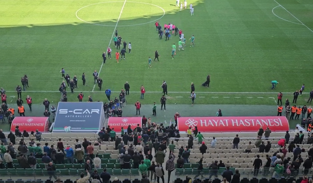 Bursaspor'a tepki Kırklarelispor'a alkış