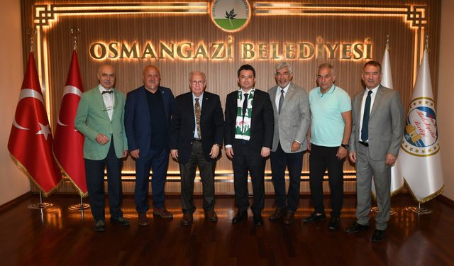 Bursaspor yönetiminden Erkan Aydın’a ziyaret