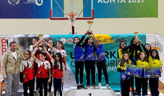 İnegöl Belediyespor Oryantiring U14 Takımı, Türkiye Şampiyonu oldu