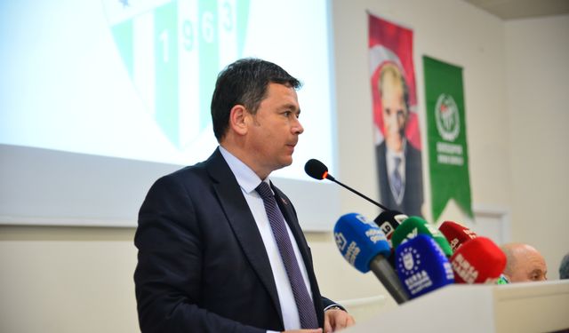 Erkan Aydın: Bursaspor için projeler geliyor