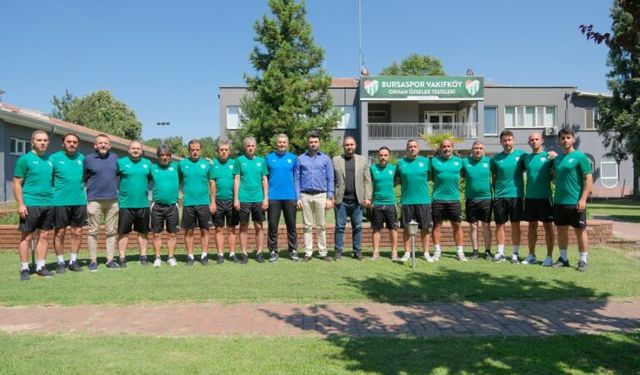 Bursaspor altyapısında yeni dönem; İşte Mesut Ünal ve ekibi…