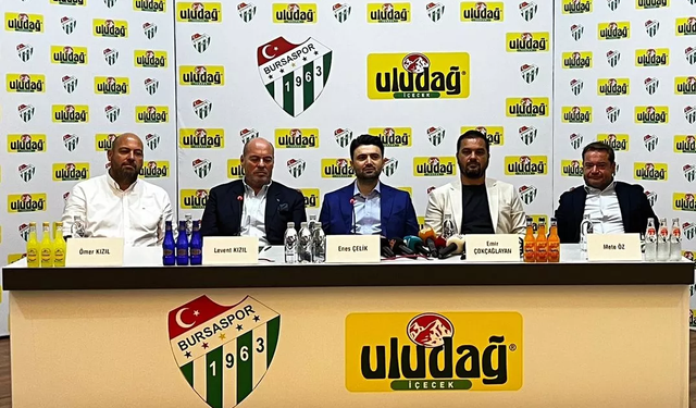 Uludağ İçecek Bursaspor’a sponsor oldu
