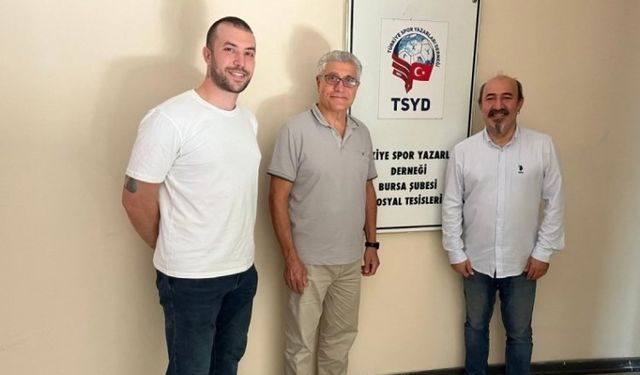 Finalspor'dan TSYD Bursa Şube Başkanına ziyaret