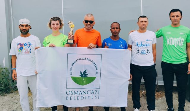 Osmangazi Belediyesi başarıya ‘koş’tu!