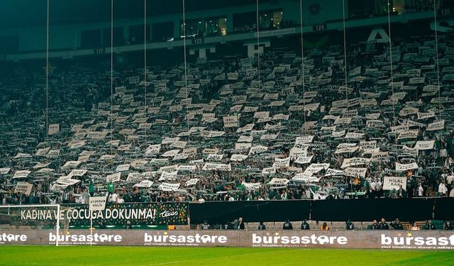 Bursaspor - Kahramanmaraşspor maçında 41.570 taraftar