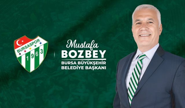 Mustafa Bozbey Bursaspor'a sponsor oldu