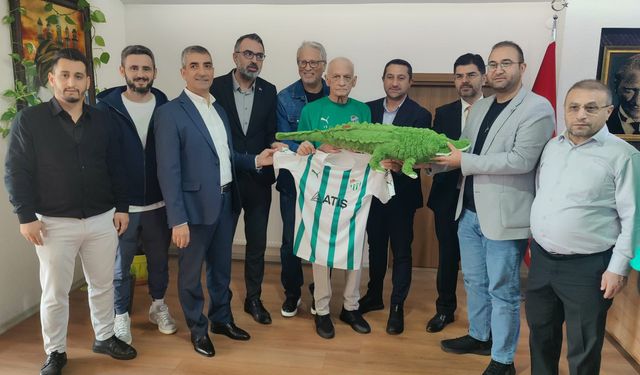 Bursaspor'dan Haluk Erdem'e ziyaret