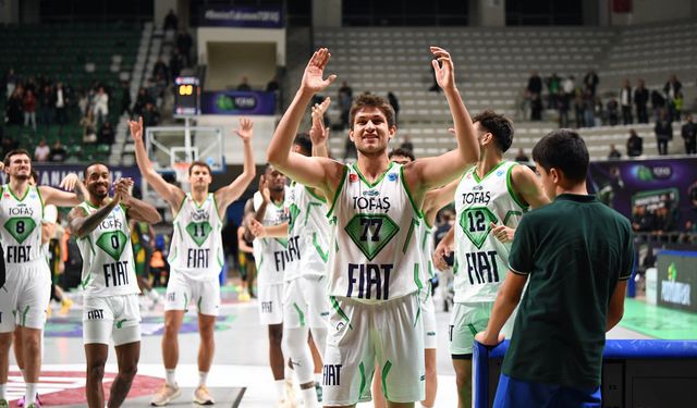 TOFAŞ, FIBA Europe Cup'ta liderliği garantiledi