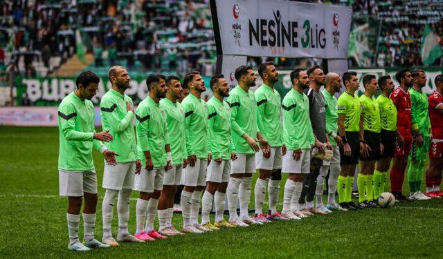 Bursaspor'un Elazığ 11'i beli oldu