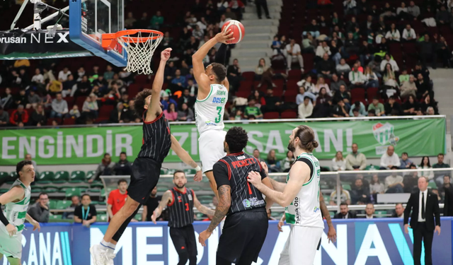 Bursaspor Yörsan 80-96 Manisa Basket