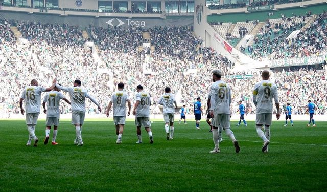 Bursaspor - Ergene Velimeşespor maçını kaç taraftar izledi?