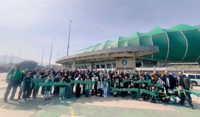 "Çocuk Tribünü" bu haftaki misafirleri İnegöl'den