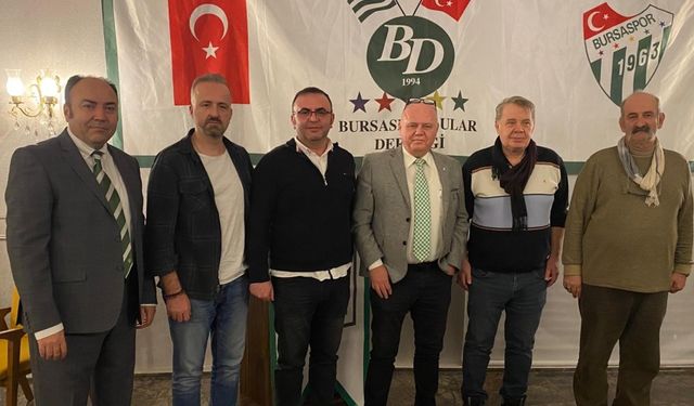 Bursasporlular Derneği'nde Sırdaş yeniden Başkan