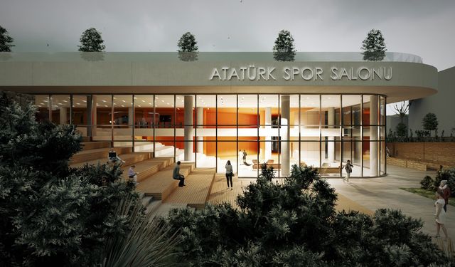 Atatürk Spor Salonu’nun temeli törenle atıldı