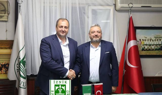 İznikspor’un yeni başkanı Kağan Mehmet Usta oldu