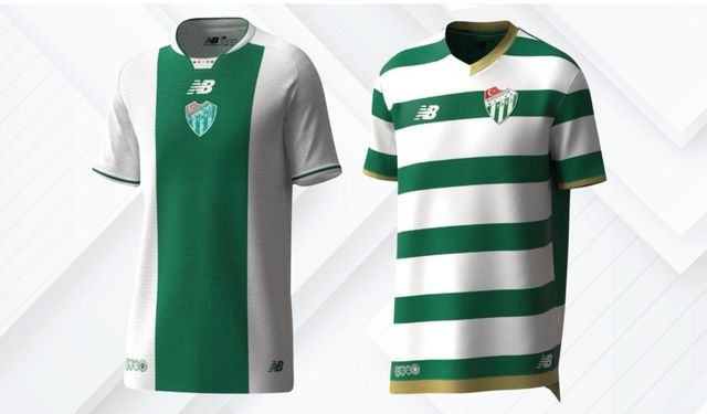 Bursaspor’un yeni sezon formaları satışa sunuldu