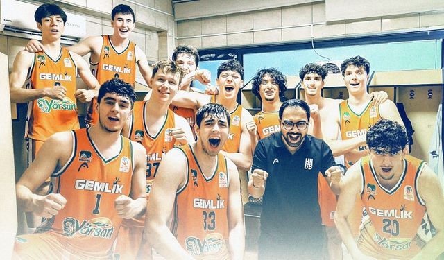 Gemlik Basketbol U18 yarı finalde