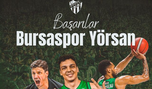 Bursaspor’dan Potanın Timsahları'na kritik maç öncesi destek