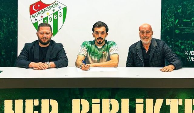 Bursaspor Hakkı Türker transferini resmen açıkladı