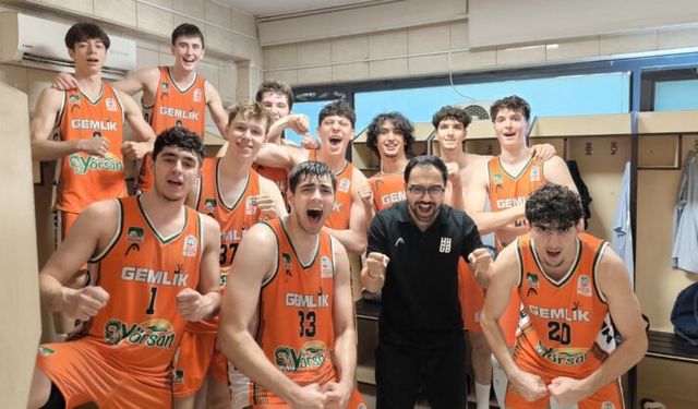 Gemlik Basketbol U18 finale yükseldi!