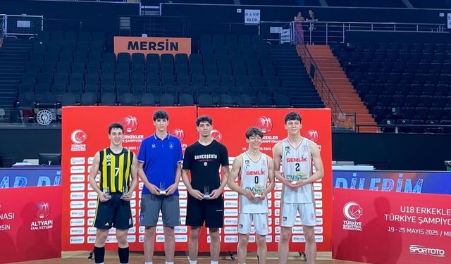 Gemlik Basketbol'un yıldızları turnuvaya damga vurdu