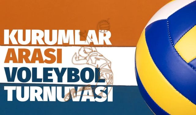Karacabey Belediyesi’nden kurumlar arası voleybol turnuvası