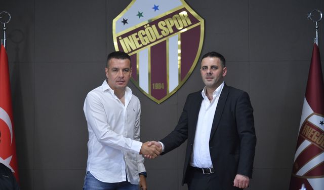 İnegölspor'da İsmail Güldüren dönemi resmen başladı
