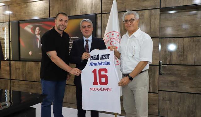 Final Spor'dan Rahmi Aksoy'a ziyaret