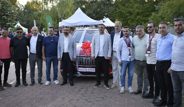 İnegölspor TOGG çekilişiyle destek bekliyor