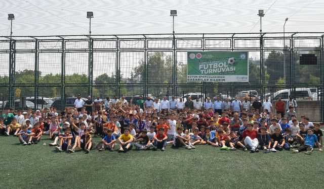 Yıldırım'da camiler arası turnuvada kardeşlik kazandı