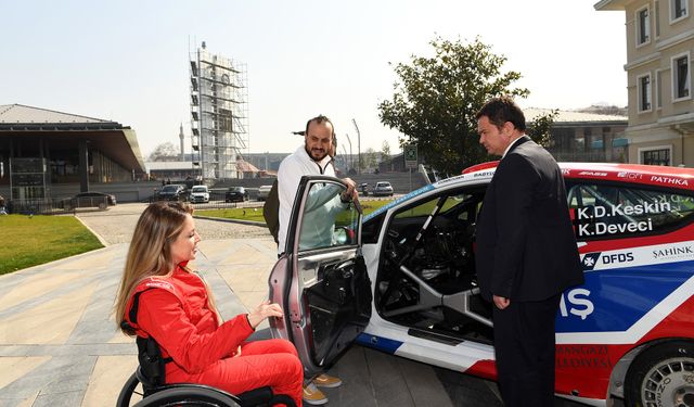 Osmangazi’den Avrupa Ralli Şampiyonası’na moral desteği