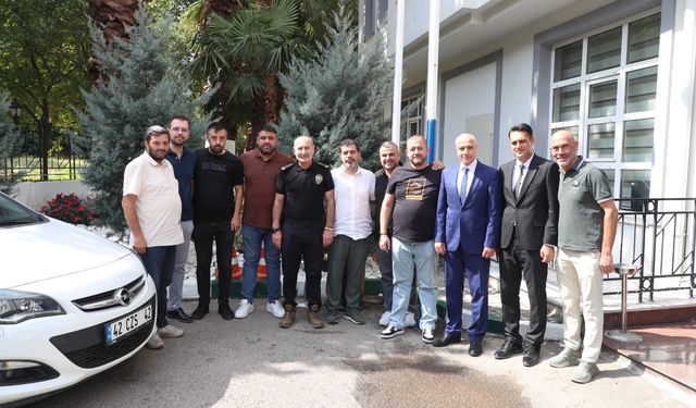 Bursa İl Emniyet Müdürü Bursaspor taraftarlarını kahvaltıda ağırladı