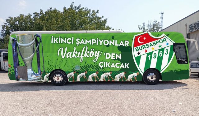 Bursaspor altyapısına otobüs hibesi