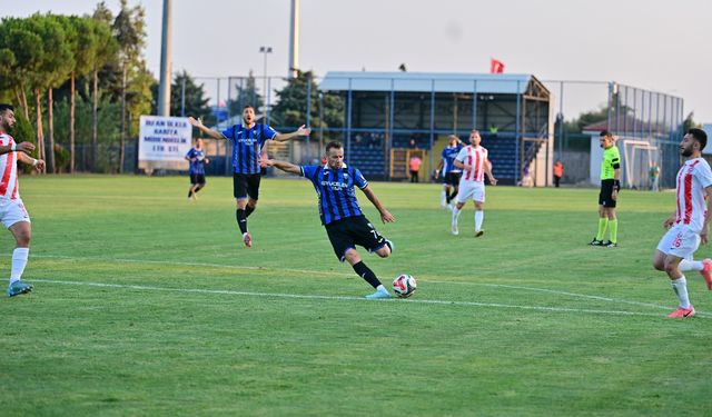 Karacabey Belediyespor galibiyeti uzatmada kaçırdı