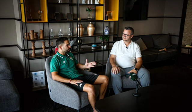 Tayfun Aydoğan: Bursaspor’u seçtim, çünkü burası sadece bir kulüp değil