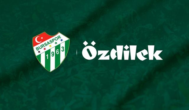 Bursaspor ve Özdilek Holding arasında 5 yıllık önemli anlaşma