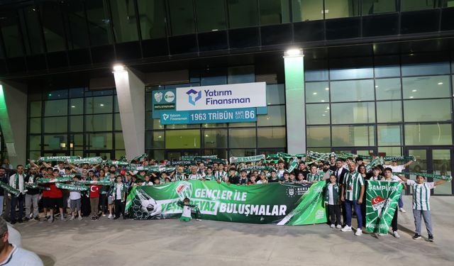 Bursa Büyükşehir’den gençlere yeşil beyaz buluşma