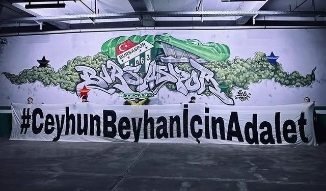 Bursaspor taraftar grubundan adalet çağrısı